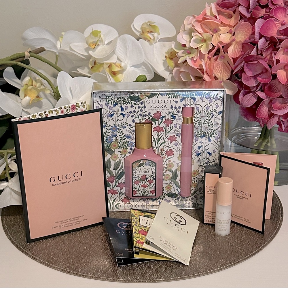 NEW IN BOX 🌺 Gucci Flora Magnolia Beauty Bundle